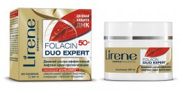 FOLACIN DUO EXPERT 50+ Дневной ультра-эффективный лифтинг-крем против морщин SPF 10